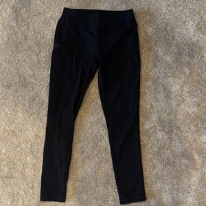 Carhartt Black Fitted Leggings with zipper pocket